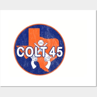 Retro Houston Colt 45s Baseball Posters and Art